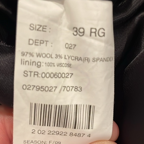 Brooks Brother Men Charcoal Gray 2-piece Suit Pants flat front Jacket 2-button - Picture 5 of 11